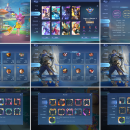 #252NF | Lv 105 - Heroes 98 Skins 173 . 1 KOF . 1 Collector . 16 Epic Shop . 3 Lightborn . 25 Special . 10 Starlight . Emblem Max 0